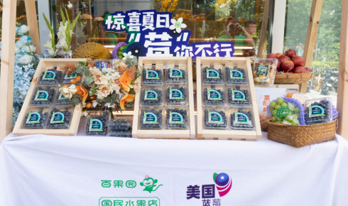 美国本季首批鲜食蓝莓正式登陆中国，百果园门店抢先发售